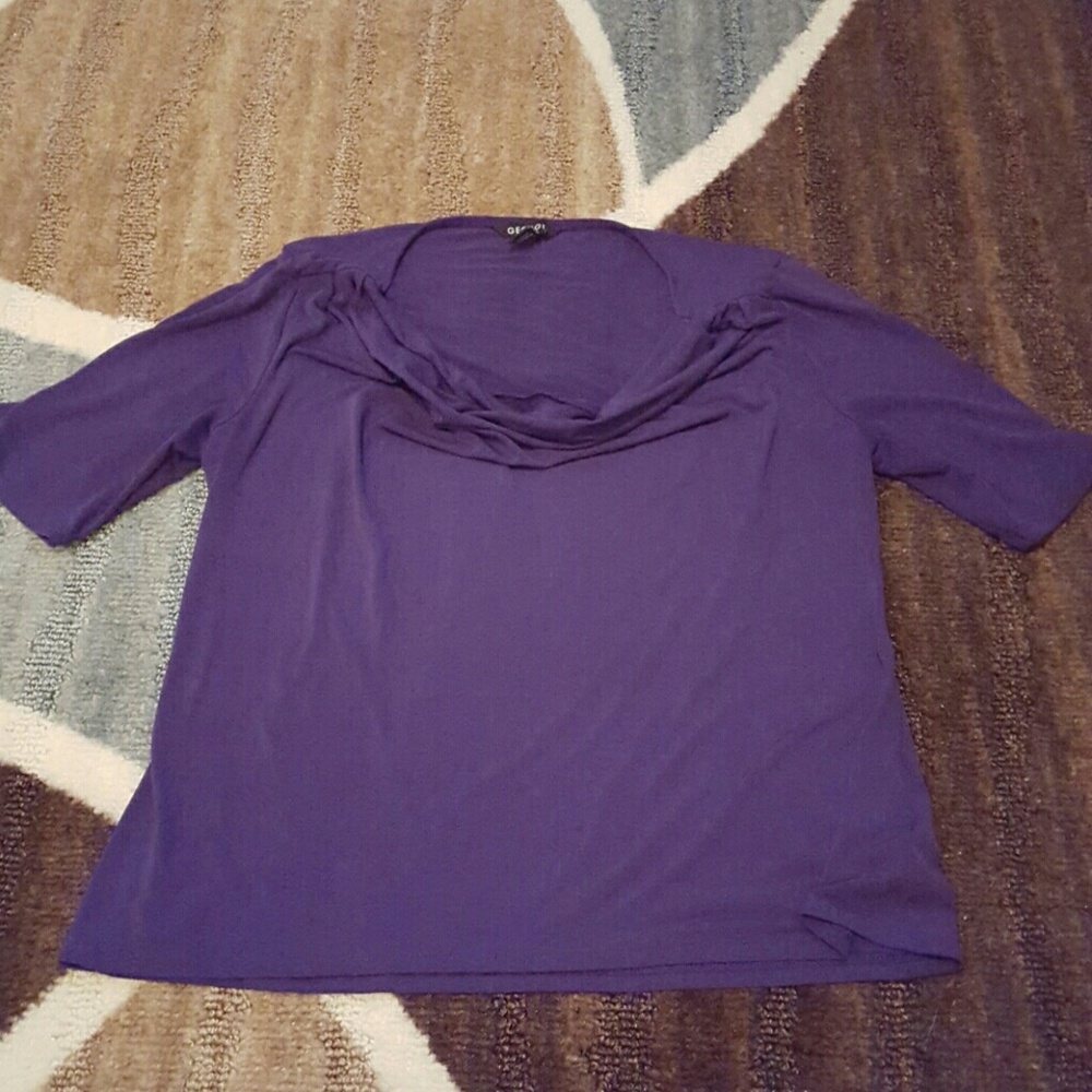 Purple shirt